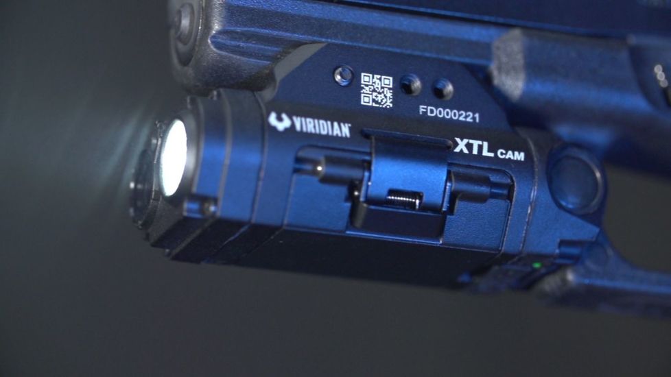 Viridian Weapon Technologies XTL Gen 3 Universal 500 Lumen Tactical Light w/1080p HD Weapon Camera, Black, 990-0016