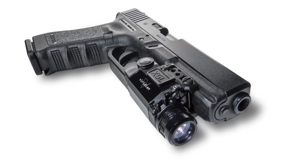Viridian X5L Universal Full-Size Green Laser/Tactical Light,Black,178 Lumens,w/ TacLoc Holster For Glock 17/19/22/13/31/32 X5L-PACK-X1