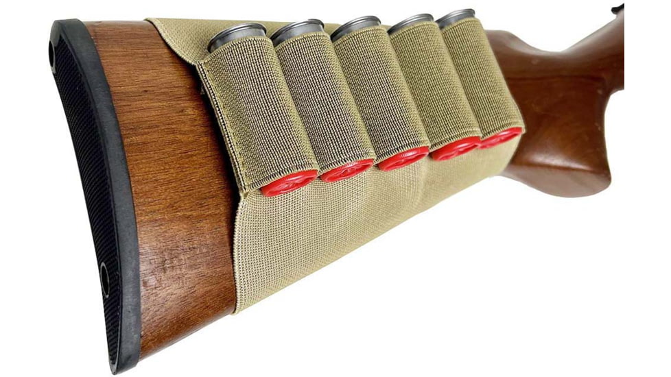 VISM ButtStock Shot Shell Holder, Tan, CVSSG2994T
