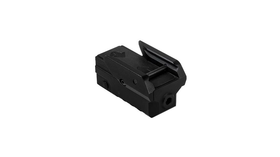 Vism Compact Pistol Green Laser with Strobe, Black VAPRLSMCG