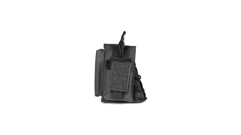 Vism Stock Riser With Mag Pouch, Black CVSRMP2925B