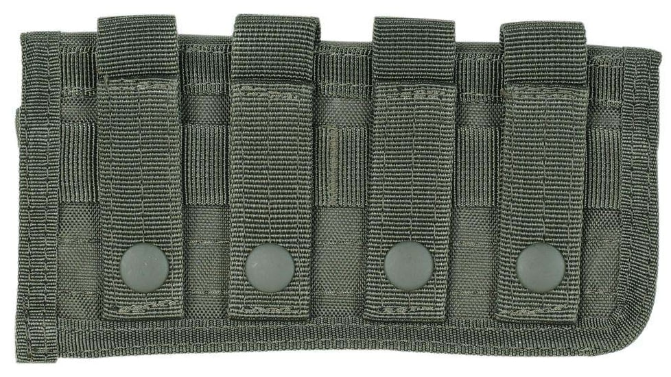 Voodoo Tactical 20 Round Shooters Pouch with Universal Straps on Back, Olive Drab, 20-9302004000