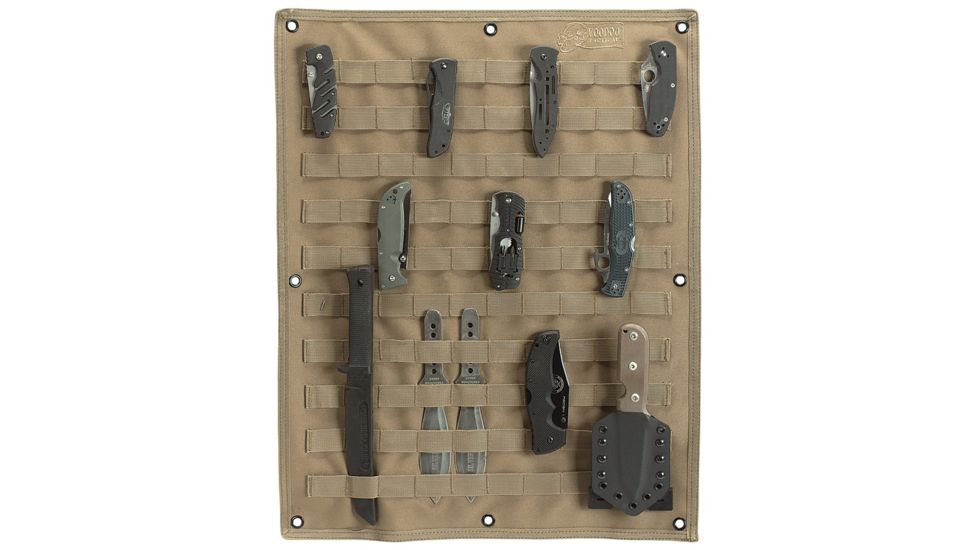 Voodoo Tactical Voodoo Knife Organizer, Coyote - 07-5550007000