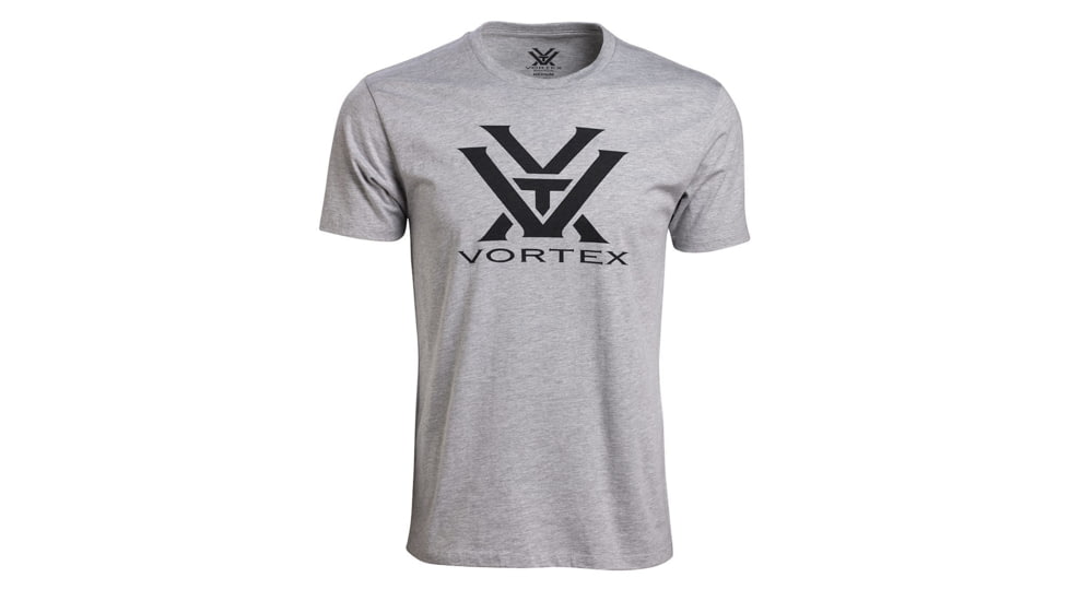 Vortex Core Logo Short Sleeve T-Shirt - Mens, Heather Grey, 3XL, 120-16-GHT3X