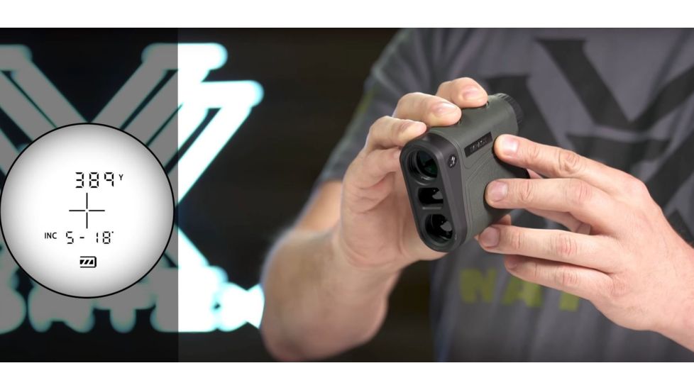 Vortex Impact 6x20mm Laser Rangefinder, 850yds, Green, LRF-100