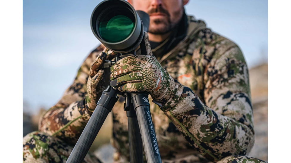 Vortex Switchback Carbon Tripod Kit, Black, 5.75x5.75x32.50, TR-SBC