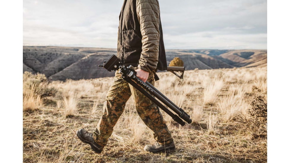 Vortex Switchback Carbon Tripod Kit, Black, 5.75x5.75x32.50, TR-SBC