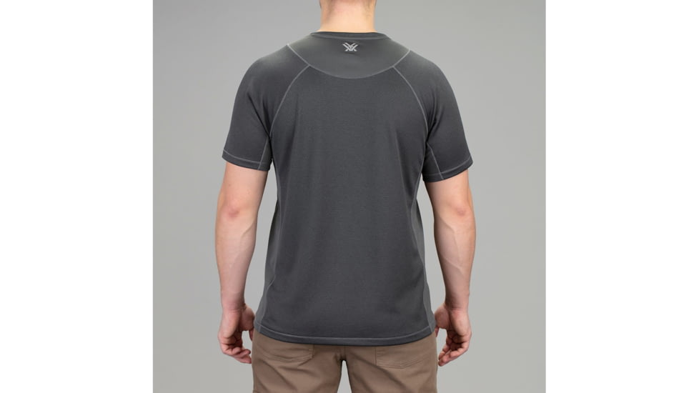 Vortex Weekend Rucker Short Sleeve Top - Mens, Charcoal, 2XL, 121-22-CHR2X