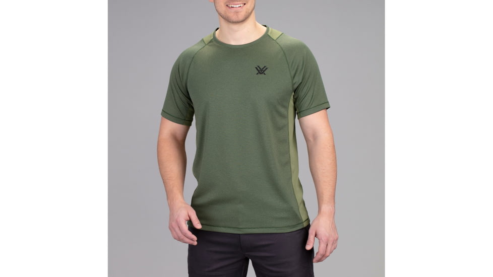Vortex Weekend Rucker Short Sleeve Top - Mens, Green, Extra Large, 121-22-RIFXL