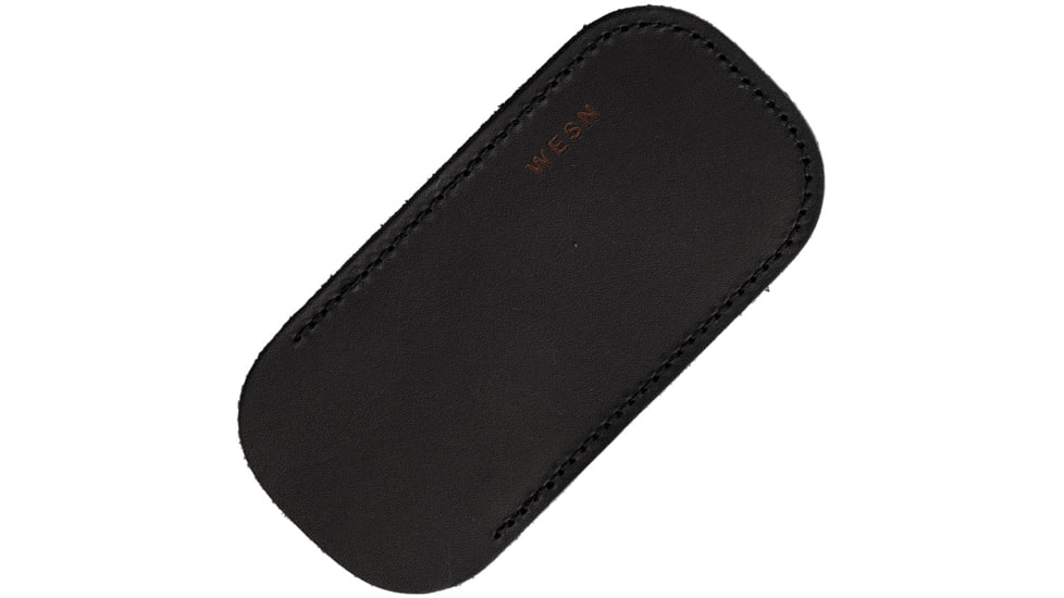 WESN Wesn Allman Leather Sheath, Black, Leather, WESN09-1