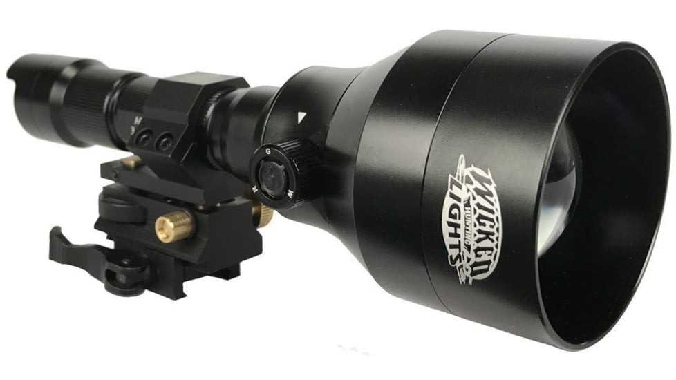 Wicked Hunting Lights A67iC and ScanPro iC 3-Color-In-1 Night Hunting Light and Headlamp Combo Kit, Green/Red/White, W2053