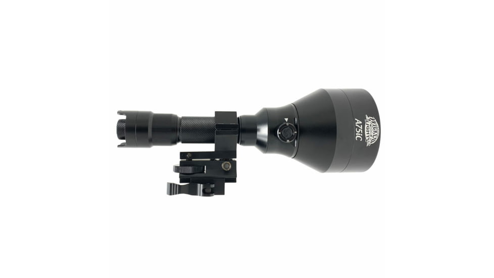 Wicked Hunting Lights A75iC 4-Color-In-1 Predator Pursuit Pack, Green, Red, White, 850nm Infrared, W2084