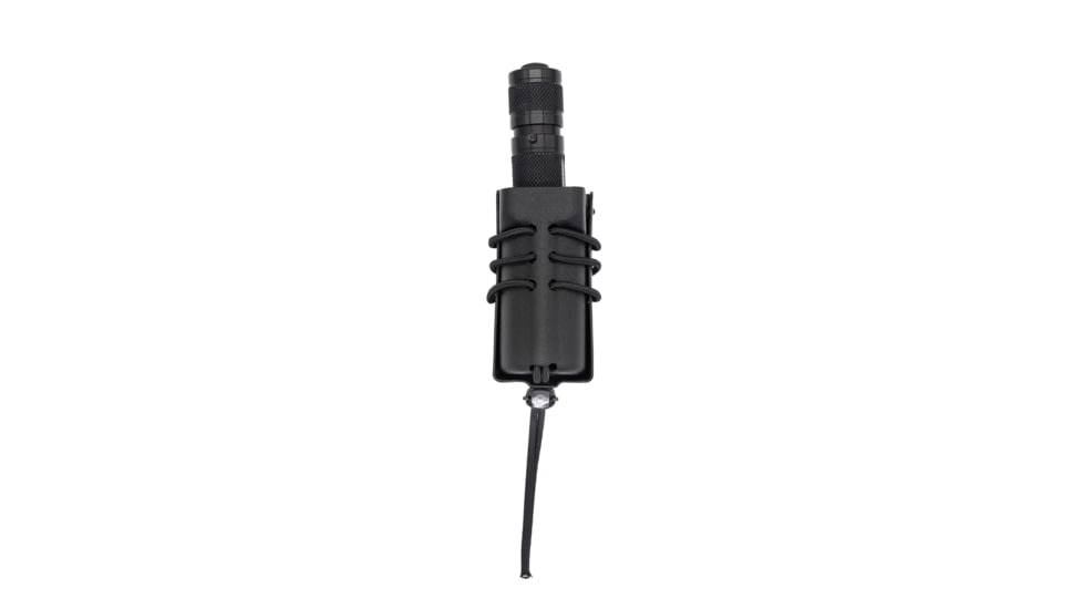 Wilder Tactical Evolution Universal Flashlight/Pepper Spray Holder, No Attachment, Black, EVOFLPSBK