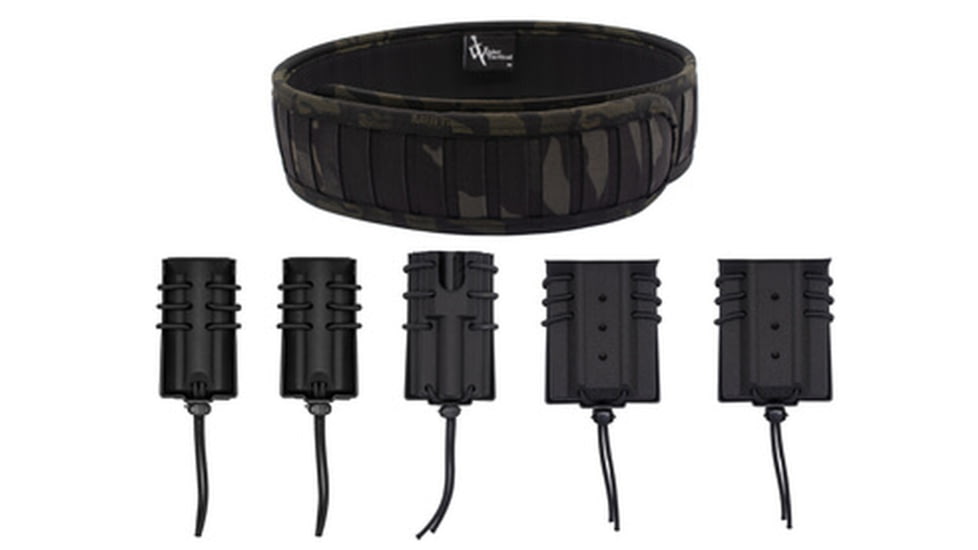 Wilder Tactical The Ultimate Operator Package 1.5in Quick Clip Extended, Multicam Black/Black, Large 36-40 in, UOPUQCMCBBKLGEX