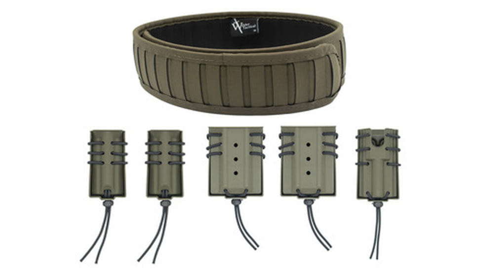 Wilder Tactical The Ultimate Operator Package 1.5in Quick Clip Extended, Ranger Green/Ranger Green, Large 36-40 in, UOPUQCRGRGLGEX