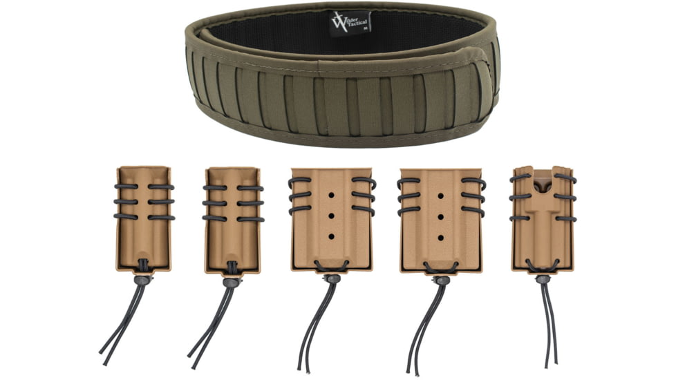 Wilder Tactical The Ultimate Operators Package 1.75in Quick Clip, Ranger Green/Coyote, 2XL, UOP175QCRGCBXXL