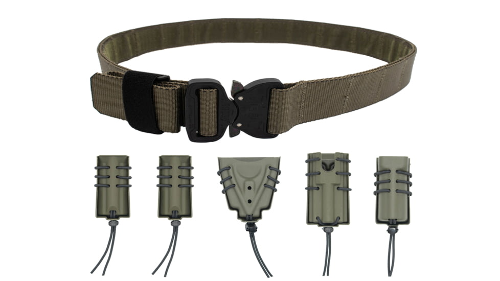 Wilder Tactical Urban Defender LE Package w/ Velcro Inner Belt, Ranger Green, 28-32, UDBLEPRGSM
