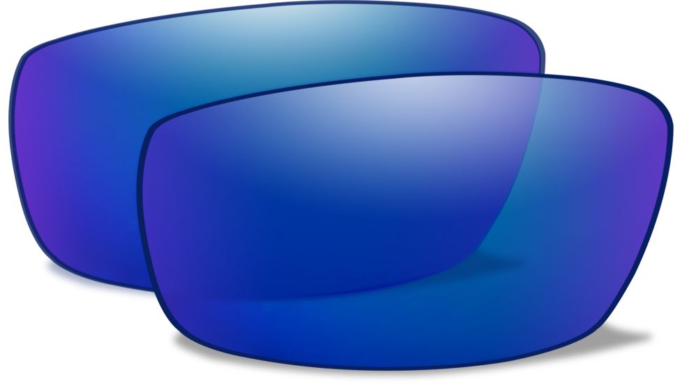 Wiley X AirRage Replacement Parts - Polarized Blue Mirror w/ Green Lens (LENS ONLY) 698P