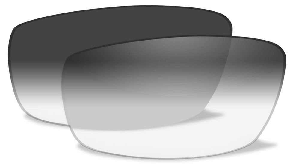 Wiley X Jake Replacement Parts - LA Light Adjusting Smoke Grey Lens LENS ONLY CCJAKLA