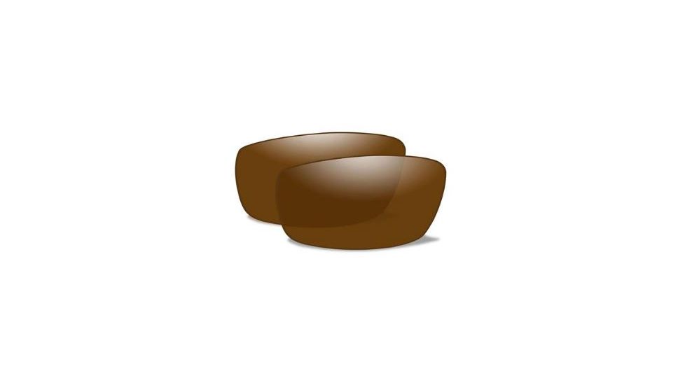 Wiley X Peak Replacement Lens,Polarized Amber ACPEAPA