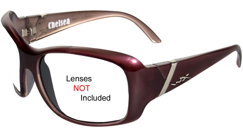 Wiley X Chelsea Replacement Frame - Liquid Plum *No Lens*