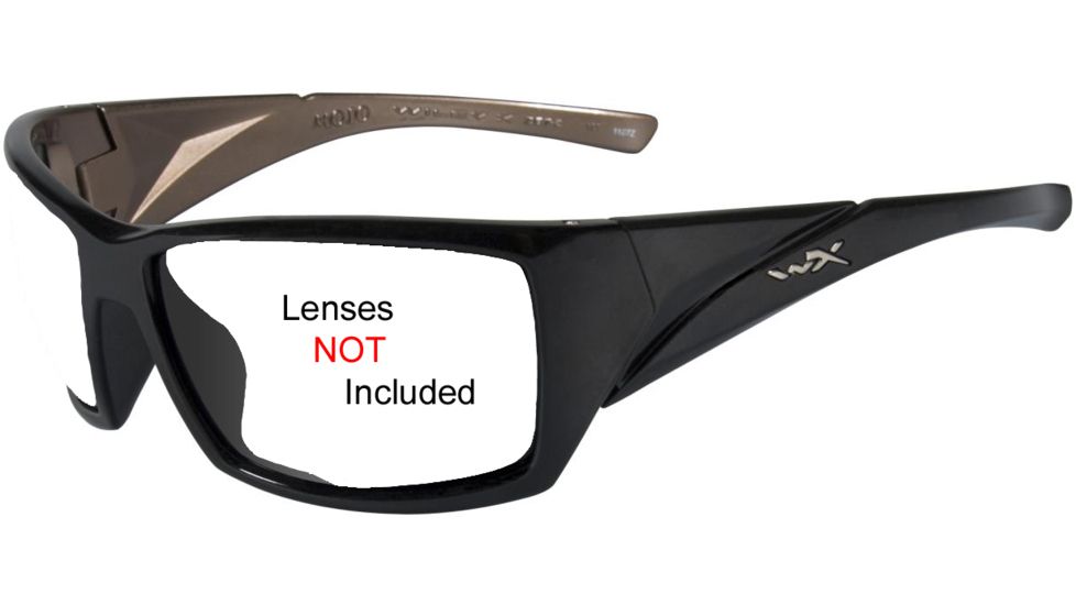 Wiley X Mojo Replacement Frame - Gloss Black Metallic Coffee *No Lens*