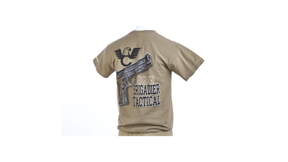 Wilson Combat Brigadier Tactical T-Shirt, Prairie Dust, 2XL 712XXL