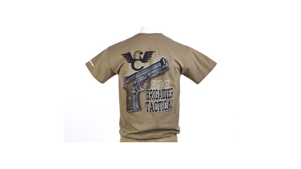 Wilson Combat Brigadier Tactical T-Shirt, Prairie Dust, 2XL 712XXL
