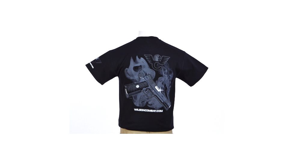 Wilson Combat CQB Pistol T-Shirt, Black, Large 574L