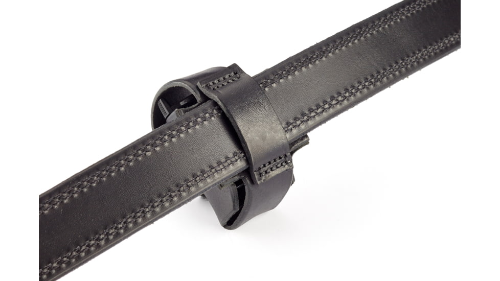 Wilson Combat Flashlight Pouch, Streamlight, TLR-3, 1.5in Belt, Black Leather MTLR3P15