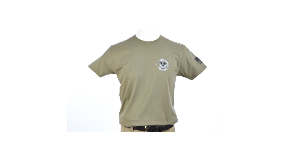 Wilson Combat Keep Calm T-Shirt, Lt. Olive, Extra Large 707XL