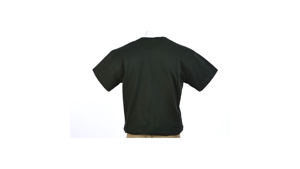 Wilson Combat T-Shirt with Logo, Dark Green, Large 496L