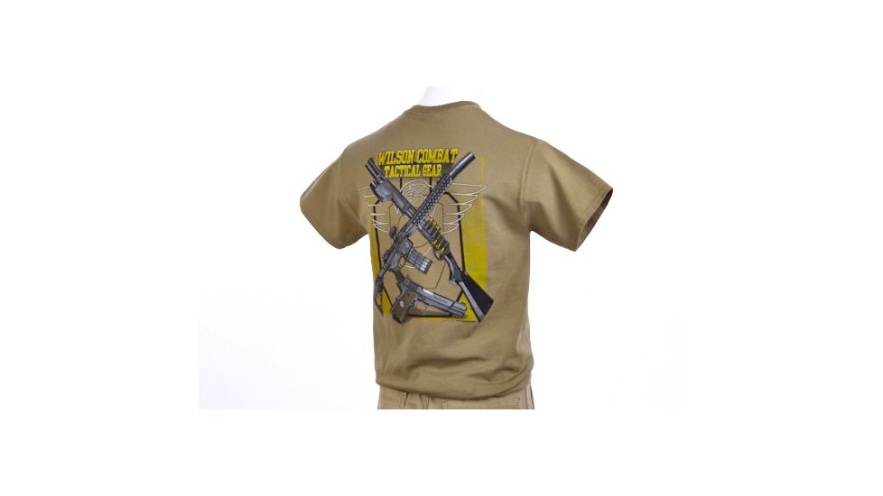 Wilson Combat Tactical Gear T-Shirt, Prairie Dust, 2XL 719PDXXL