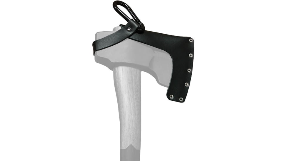 WOOX FORTE Heavy Duty Blade Sheath w/ Carabiner, Black, BU.SHT005.01