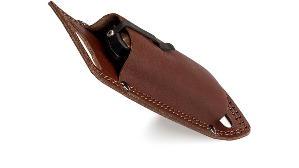 WOOX Leggenda Leather Knife Sheath, Brown, BU.SHT006.01