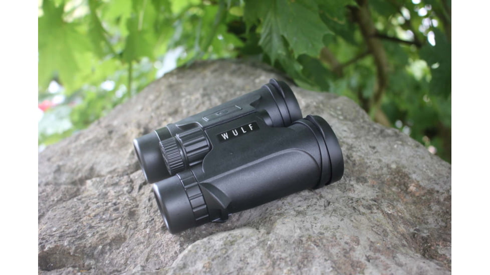 Wulf Optics Avenger 8x42 1200m Laser Rangefinding Binocular, Black, WU6500
