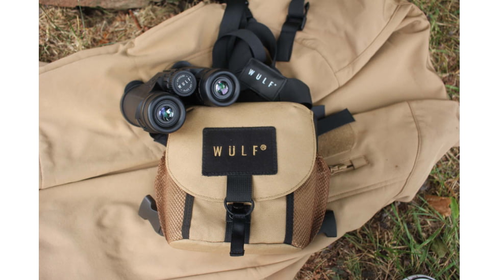 Wulf Optics Avenger 8x42 1200m Laser Rangefinding Binocular, Black, WU6500