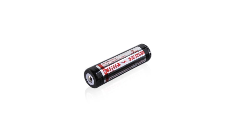 XTAR 18650 Battery - 3100 mAh, Silver, NCR18650A-3100MAH