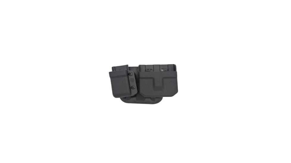Zero9 Holsters 6001 Admin Style Combo Kit for Standard Handcuff/Single Pistol Magazine, Black