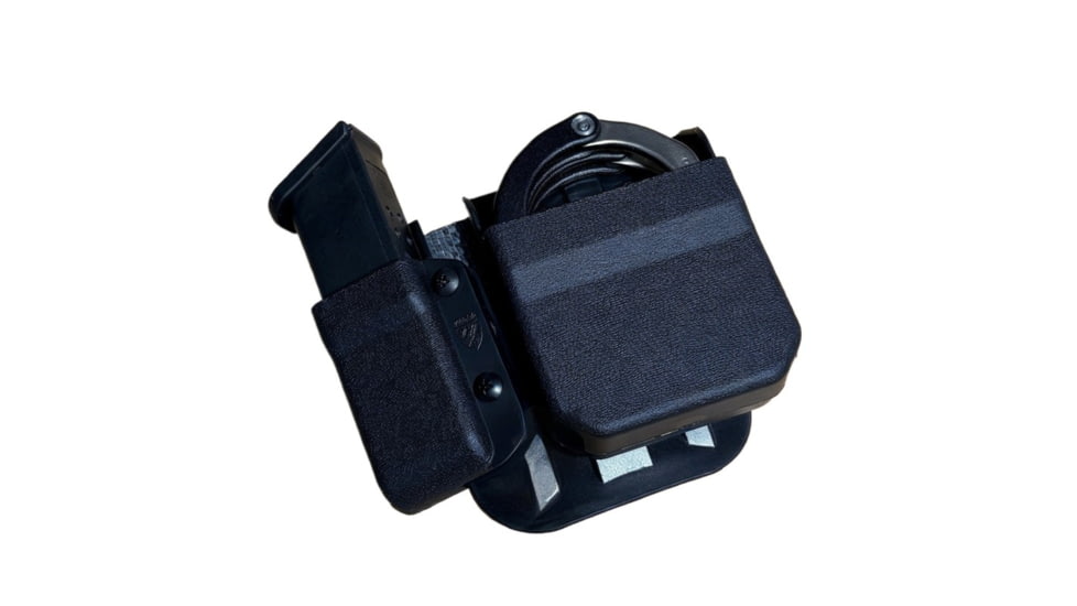 Zero9 Holsters 6002 Admin Style Combo Kit for ASP V2 Handcuff/Single Pistol Magazine, Black