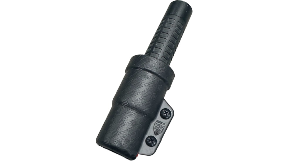 Zero9 Holsters Bezel Down Flashlight Case, Tek-Lok, Basketweave, Black, Z9S-Z9-4032-BW-TEK