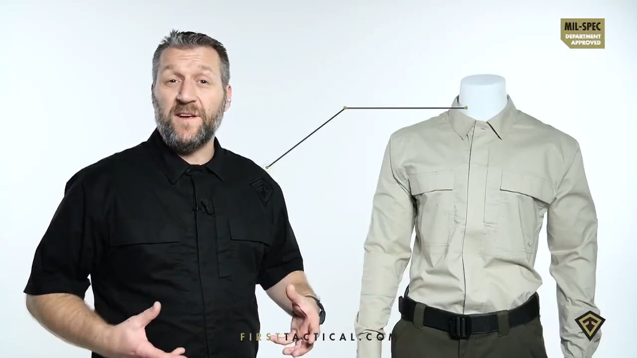 opplanet first tactical tactix bdu long sleeve shirt video