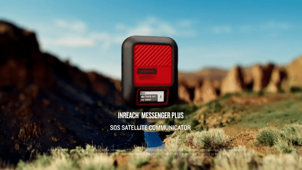 opplanet garmin inreach messenger plus sos satellite communicator video