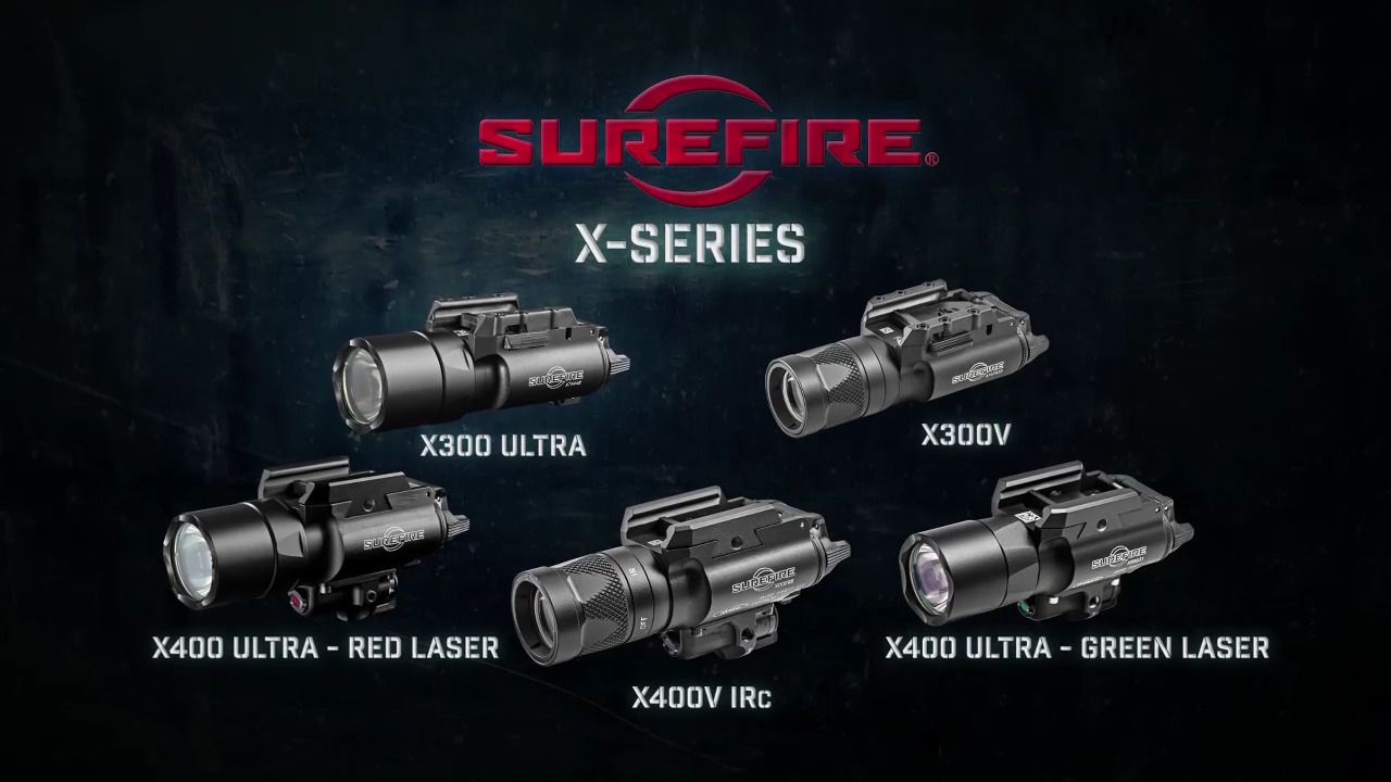 opplanet surefire the surefire x series lights for handguns video