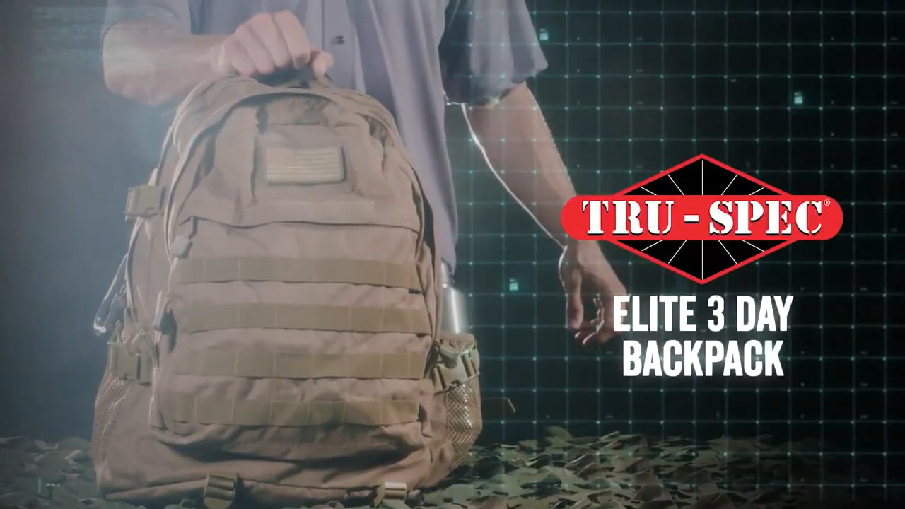 opplanet tru spec elite 3 day backpack video