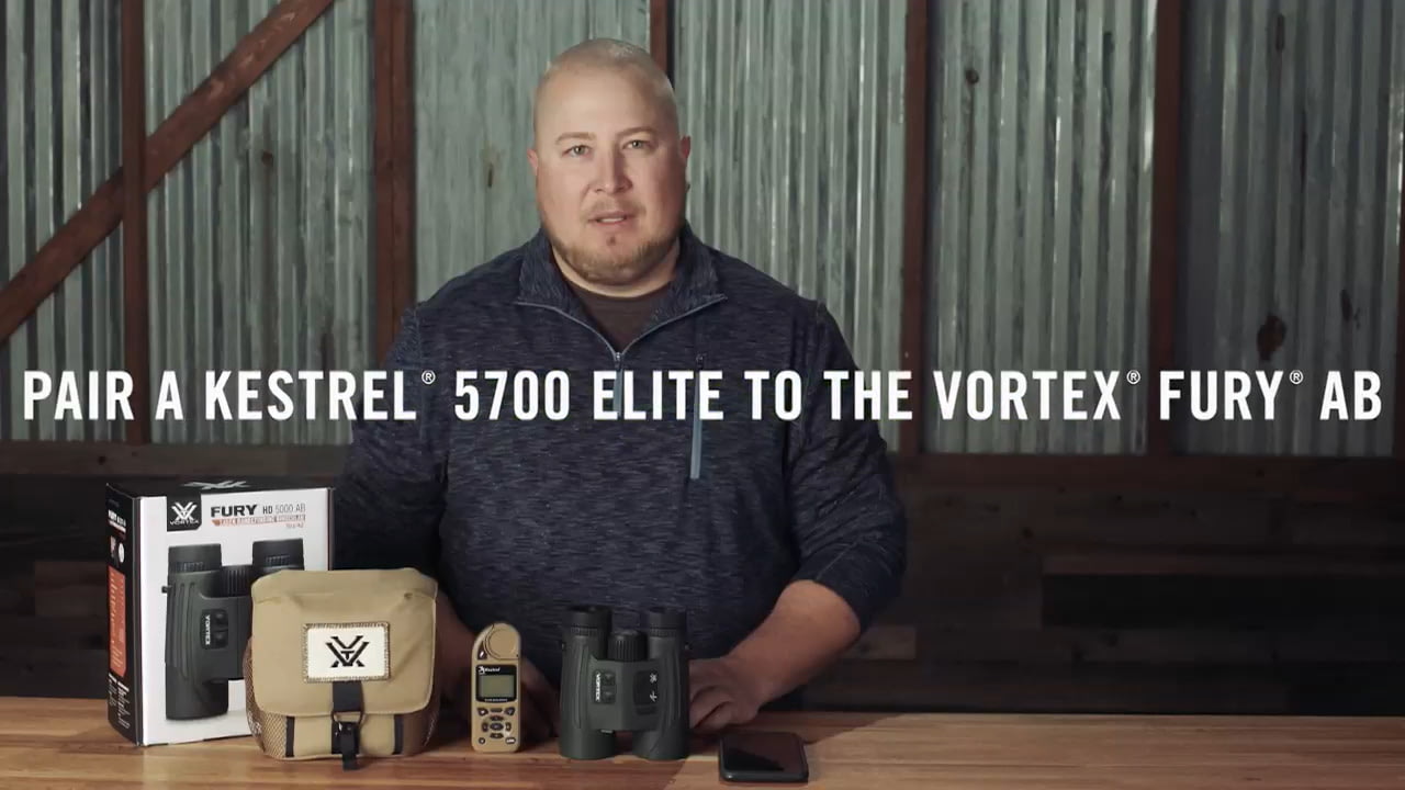 opplanet vortex how to pair a kestrel 5700 elite to vortex fury ab video